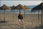 Pete on the beach at Elviria